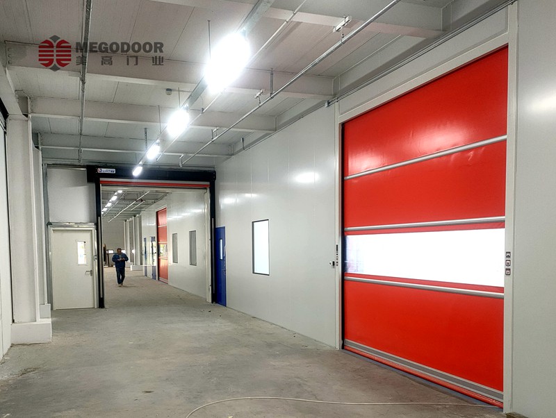 泰州软质塑料快速卷帘门：多功能高效洁净解决方案缩略图