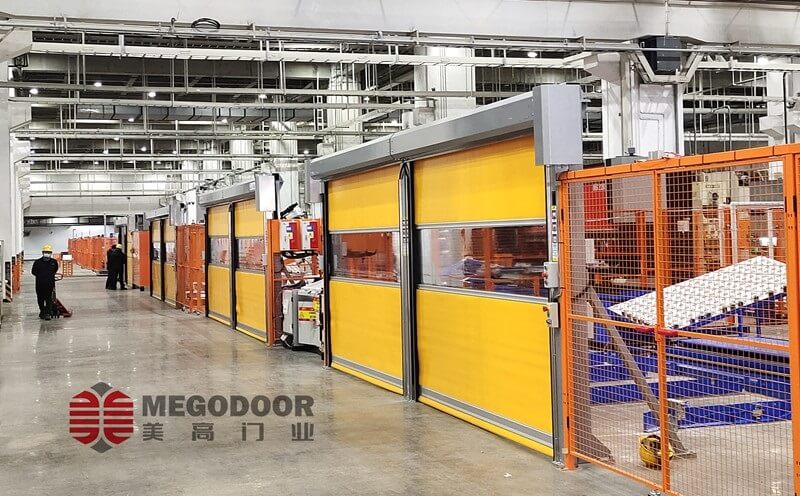 泰州软质塑料快速卷帘门：多功能高效洁净解决方案插图3