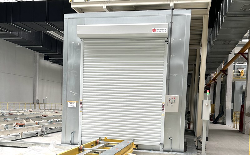 泰州工业厂房钢制电动卷帘门：安全防护与空间效率的完美融合插图2