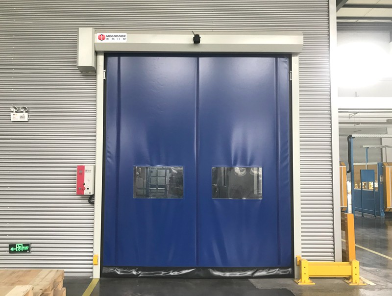 泰州洁净车间专用拉链式快速卷帘门系统缩略图