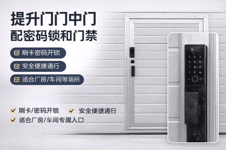 泰州可以配门禁或者密码锁的提升门缩略图